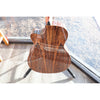 Lag Smart Guitar Hyvibe 30 Auditorium Cutaway Gloss at ECG Music - back grain i