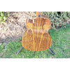 Lag Smart Guitar Hyvibe 30 Auditorium Cutaway Gloss at ECG Music - natural lighting . great grain back
