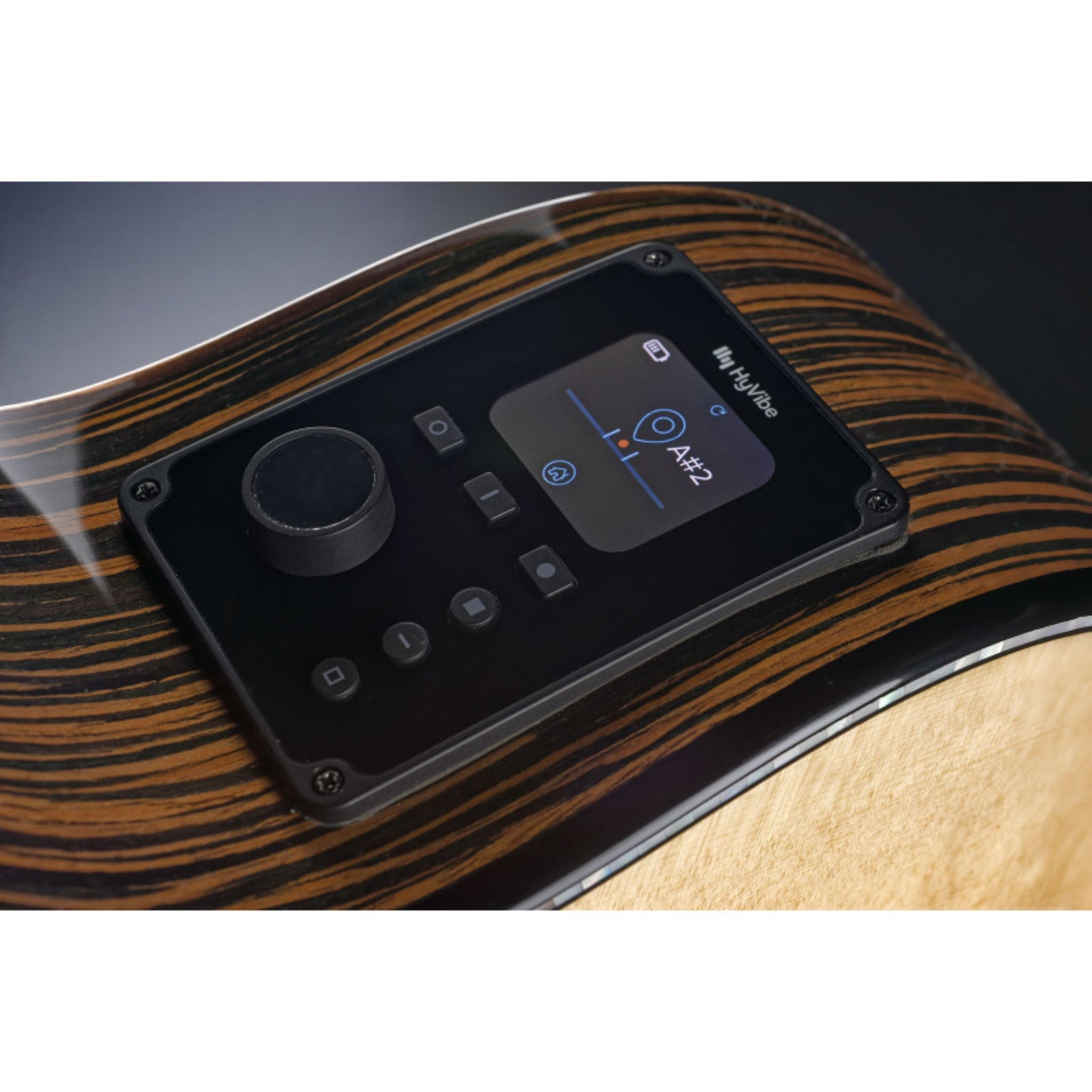 Lag Hyvibe 50 Auditorium Bevel Cutaway Gloss GLH HV50ACE - El Cajon Guitars and Music
