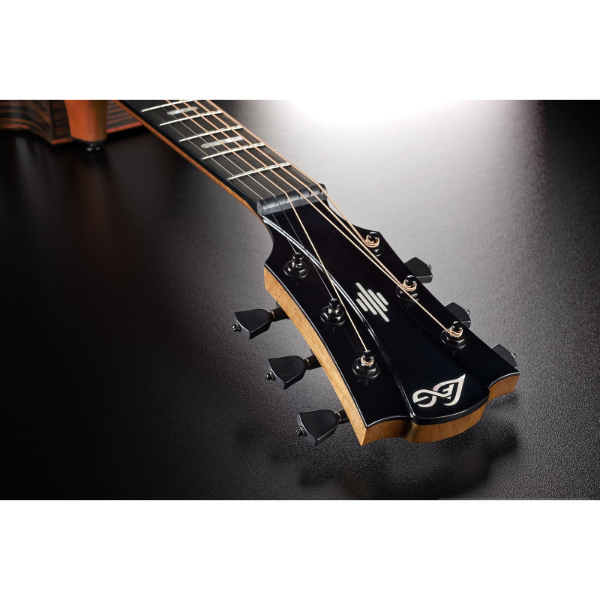 Lag Hyvibe 50 Auditorium Bevel Cutaway Gloss GLH HV50ACE - El Cajon Guitars and Music
