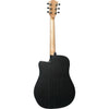 Lâg Tramontane 70 T70DCE-B&B Dreadnought Acoustic-Electric Guitar – Black & Brown