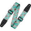 Levy S MPD2 - 121 Polyester Guitar Strap Flamingos - El Cajon Guitars and Music