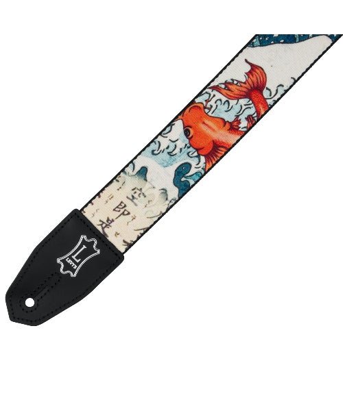 LEVY'S GUITAR STRAP - Polyester Guitar Strap KOI MPD2 - 009 - El Cajon Guitars and Music