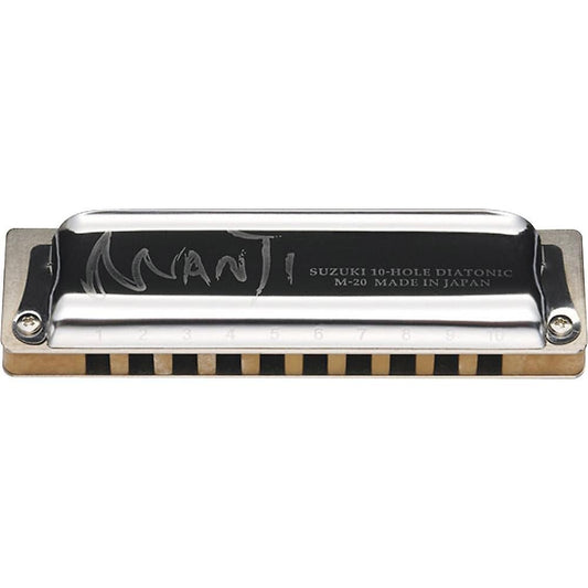 Manji Suzuki M - 20 - C Harmonica. Key of C - El Cajon Guitars and Music