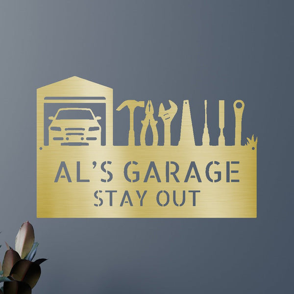 Handyman Shop Personalized Gifts - Custom Metal Sign