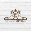 Initial and Name Personalized Gifts - Custom Metal Sign