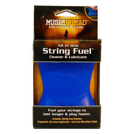 MusicNomad String Fuel Guitar String Cleaner & Lubricant Plus Microfiber Cloth (MN109) - El Cajon Guitars and Music