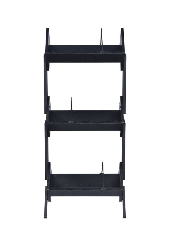 Musiea BX300 3 Tier Vinyl Record Holder for Albums, Magazine Display, Book and Files Organizer
