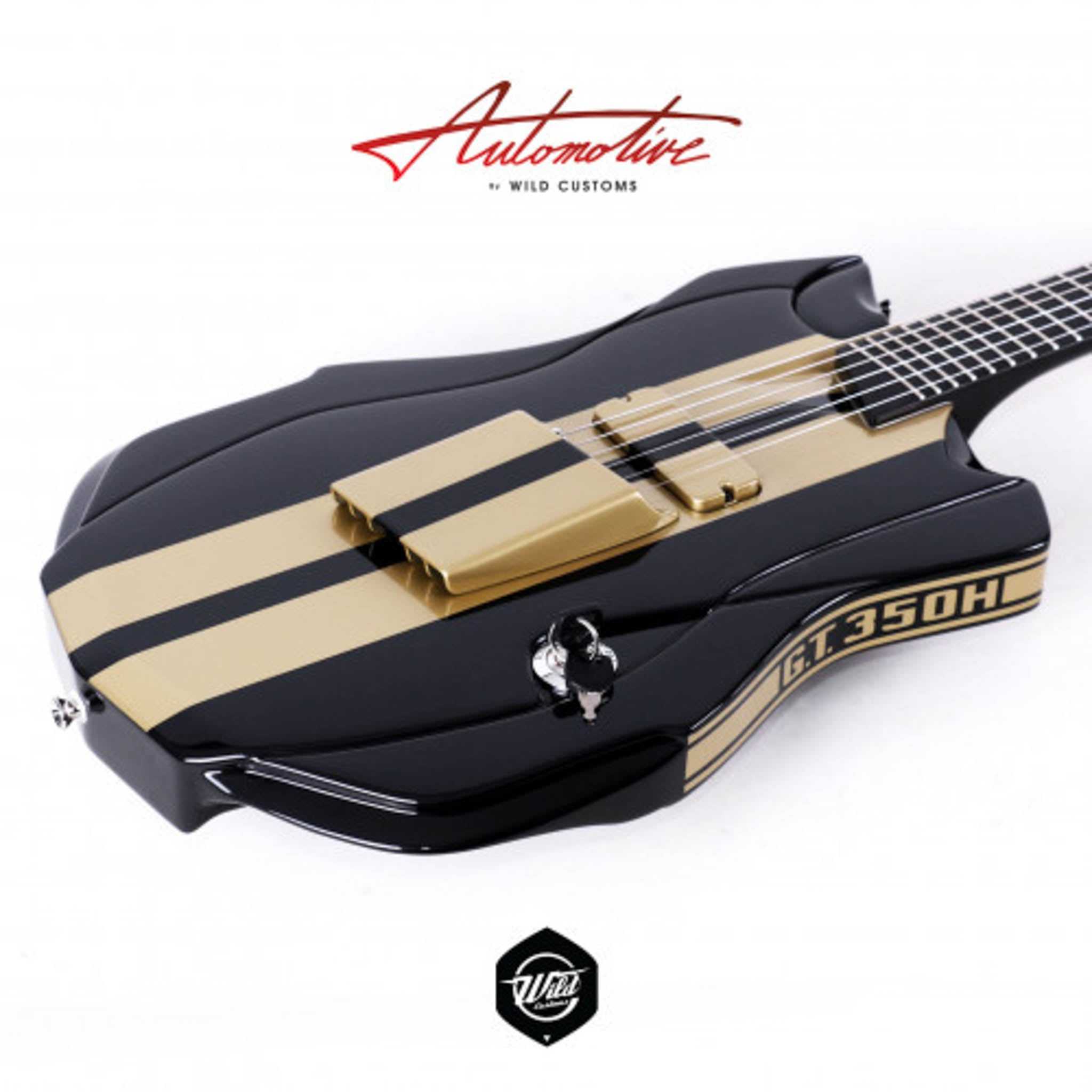 Wild Custom Guitars 1966 FORD MUSTANG GT350H