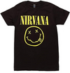 Nirvana Smiley Face Mens T-shirt