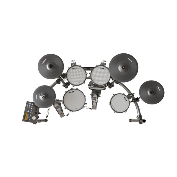 NUX DM - 8 Digital Drum Kit, Authentic Acoustic - Like Feel, Realistic Expressive Playing, Robust Rack System - El Cajon Guitars and Music