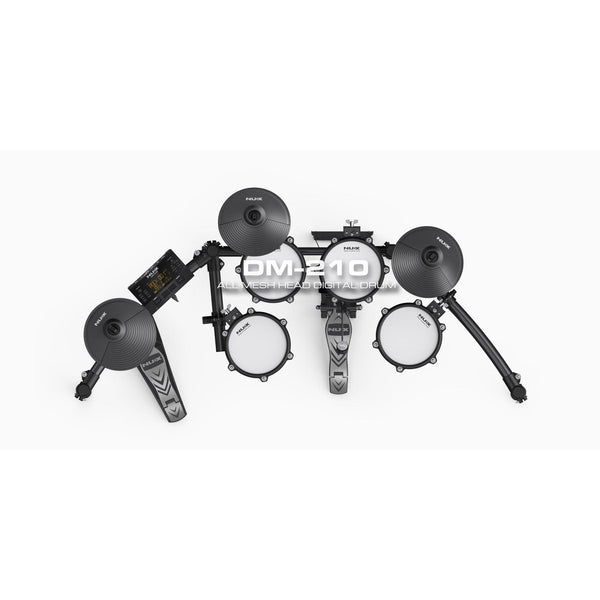 Nux Model DM - 210 All Mesh Head Digital Electronic Drum Set Kit - El Cajon Guitars and Music