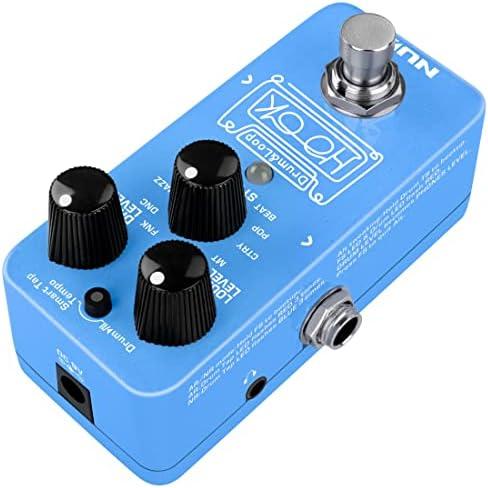 Nux NDL - 3 Hook Drum & Loop Mini Looper Pedal - El Cajon Guitars and Music