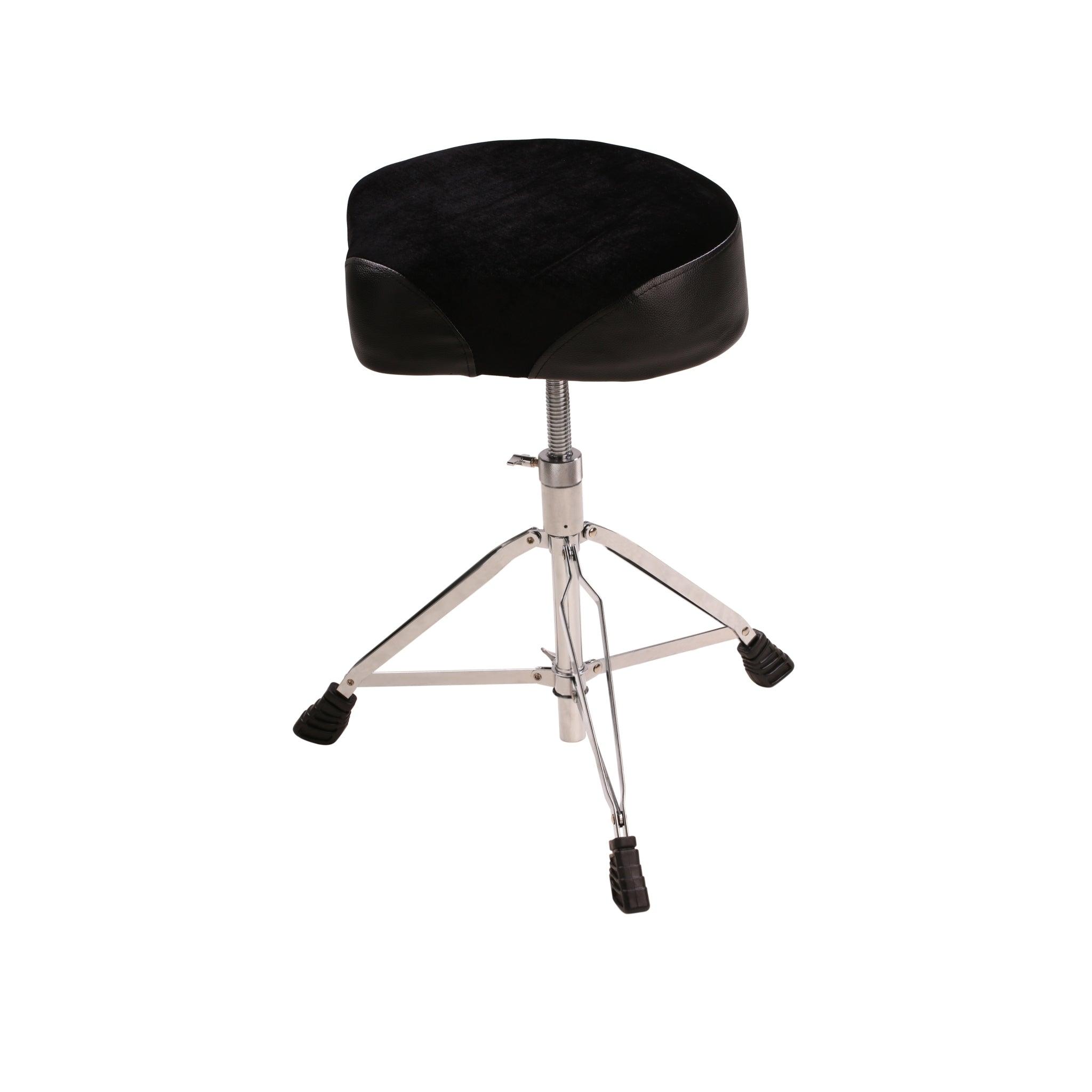 Nux Padded Double Braced Chrome Drum Throne Model NDT - 03 - El Cajon Guitars and Music