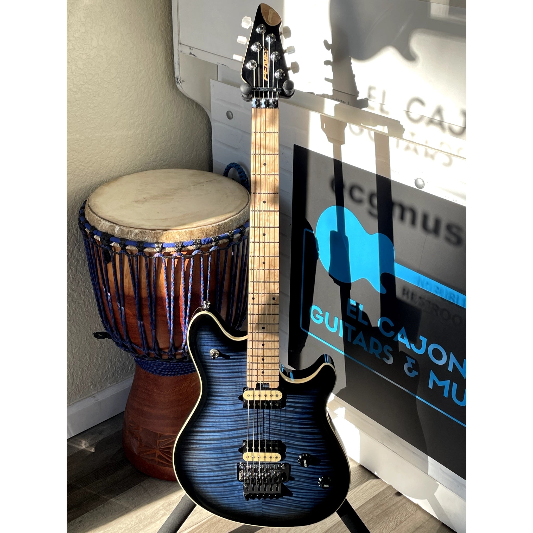 Peavey HP2 NOS — EVH Private Wood Stock, Moon Burst (COA) — Czech-Made