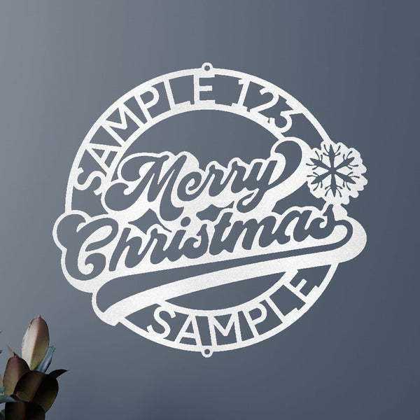 Christmas Ring Personalized Gifts - Custom Metal Sign