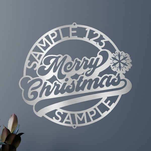 Christmas Ring Personalized Gifts - Custom Metal Sign