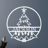 Christmas Tree Personalized Gifts - Custom Metal Sign