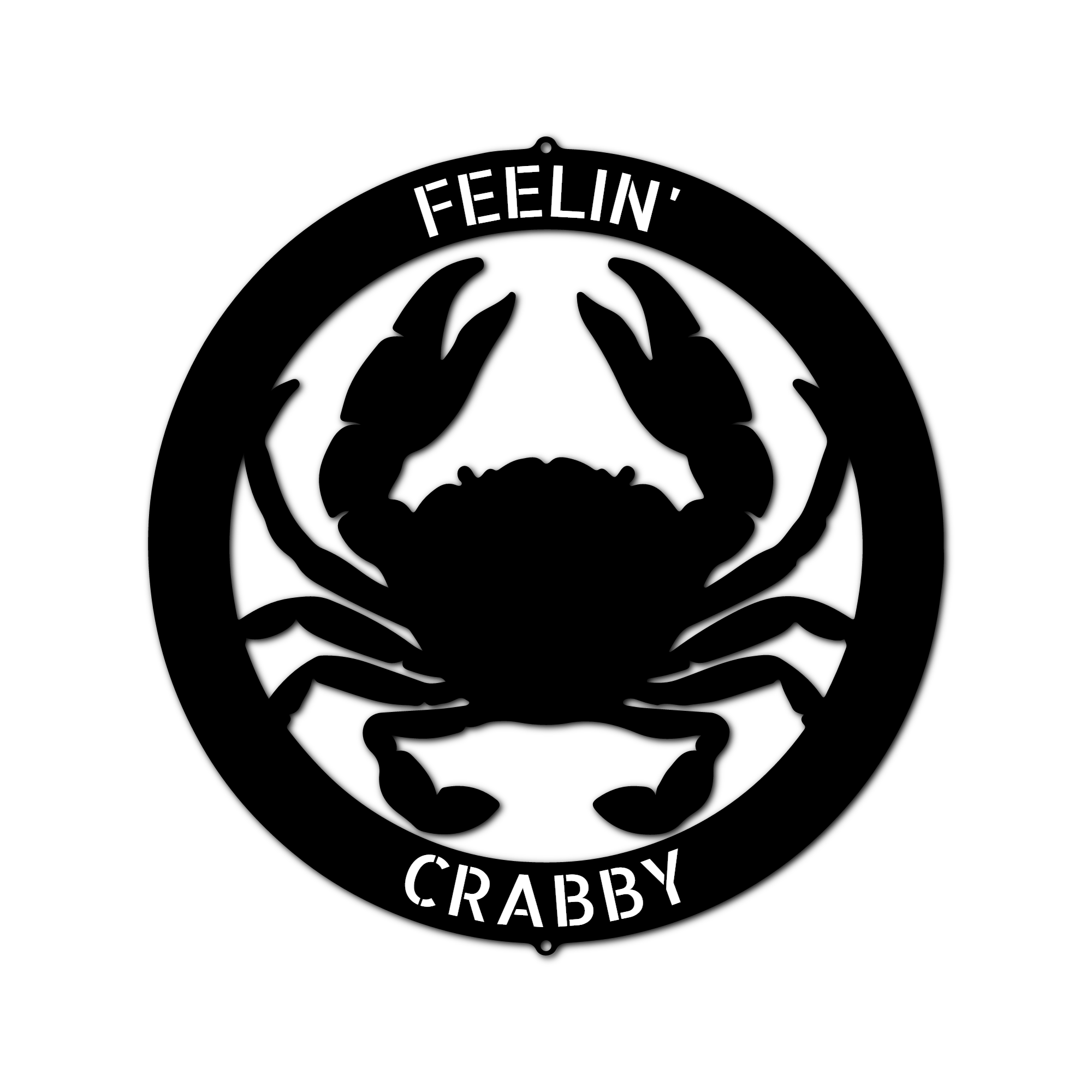 Crab Ring Personalized Gifts - Custom Metal Sign