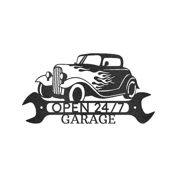 Home Sign - Custom Metal Sign, Gift For Him, Christmas Gifts For Dad