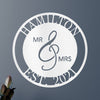 Mr and Mrs Personalized Gifts - Custom Metal Sign
