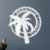 Palm Tree Personalized Gifts - Custom Metal Sign