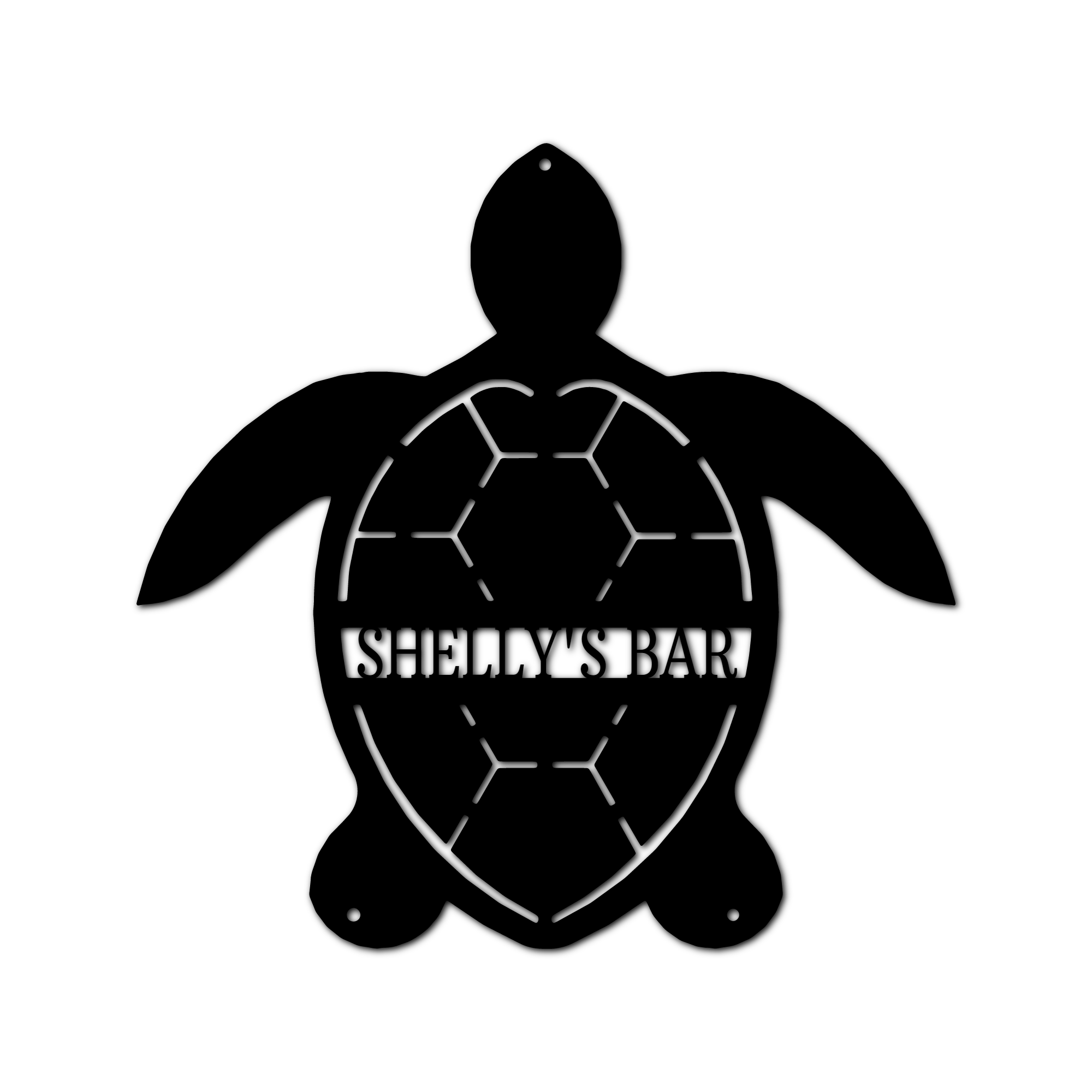 Turtle Personalized Gifts - Custom Metal Sign