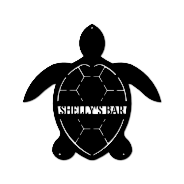 Turtle Personalized Gifts - Custom Metal Sign