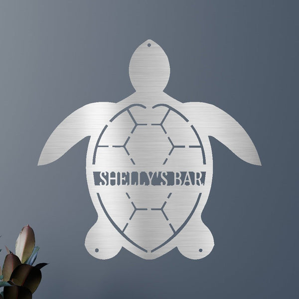 Turtle Personalized Gifts - Custom Metal Sign