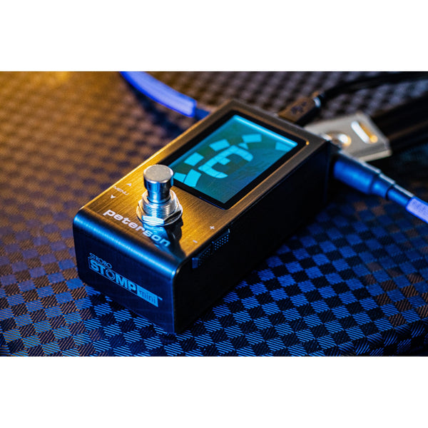 Peterson Strobostomp Mini | Guitar and Bass Pedal Strobe Tuner | Mini Version - El Cajon Guitars and Music