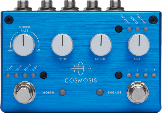 Pigtronix Cosmosis - Stereo Morphing Reverb - El Cajon Guitars and Music