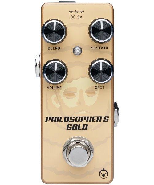 PIGTRONIX - PHILOSOPHER'S GOLD COMPRESSOR + GERMANIUM DISTORTION - El Cajon Guitars and Music