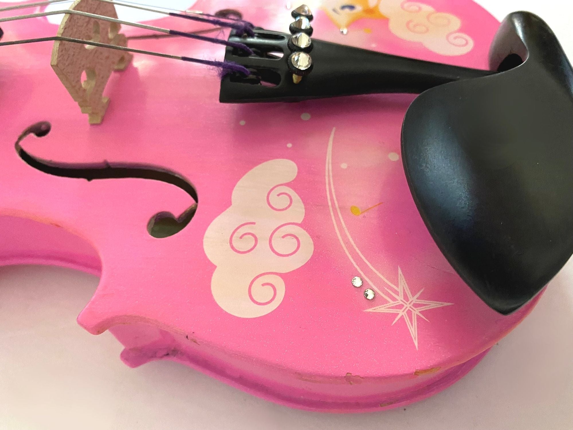Pink Twinkle Star Violin Outfit