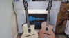 Short Video made by Frank at ECGMusic at the shop showing the Lâg SL100 AND SL200 in stands side by side at the front of the shop with the El Cajon Guitars & Music logo showing.