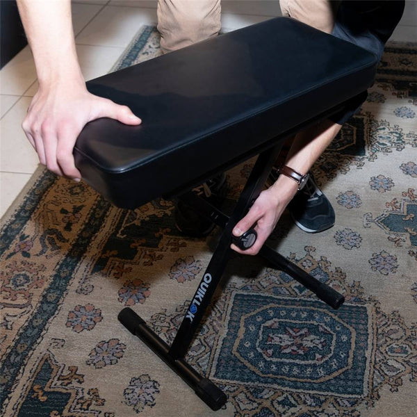 Quik Lok BX-14 Extra-Thick Large Keyboard Bench