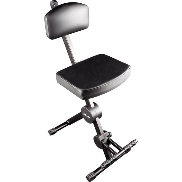 Quik Lok DX-749 Musician's Seat with Backrest and Footrest