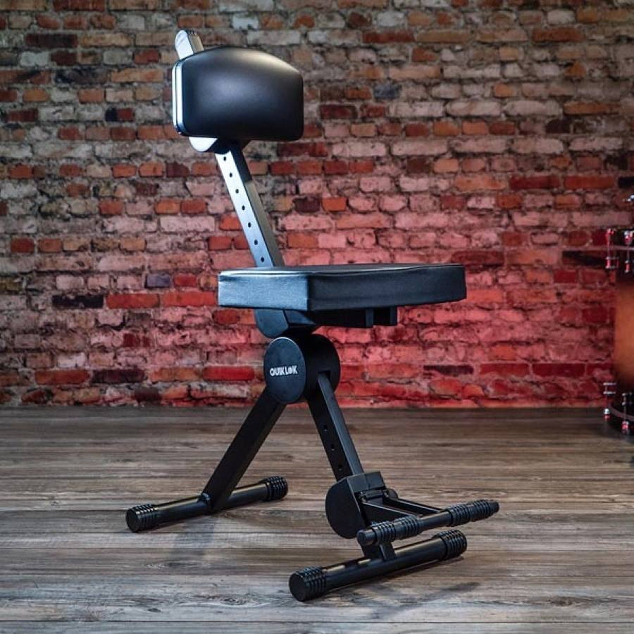 Quik Lok DX-749 Musician's Seat with Backrest and Footrest