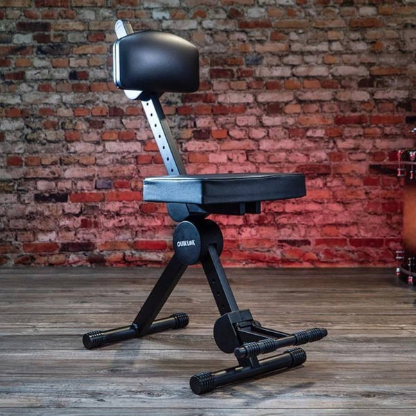 Quik Lok DX-749 Musician's Seat with Backrest and Footrest