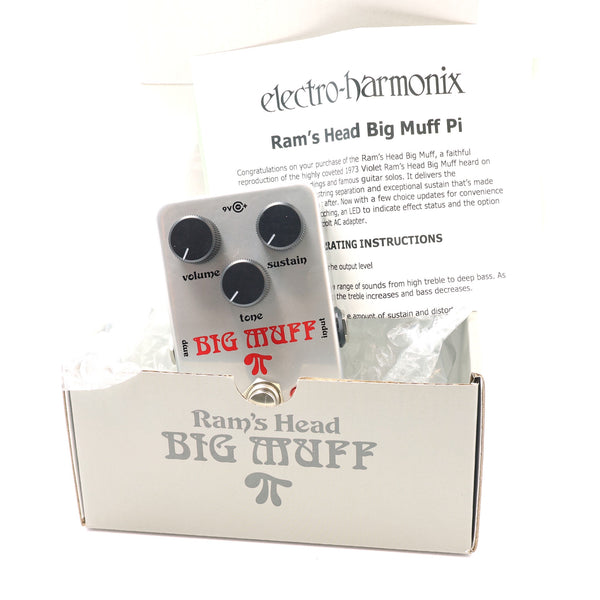 Electro-Harmonix Rams Head Big Muff Pi pedal, detail view