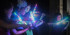 Rozanna's Angel White Cello Glow Bow