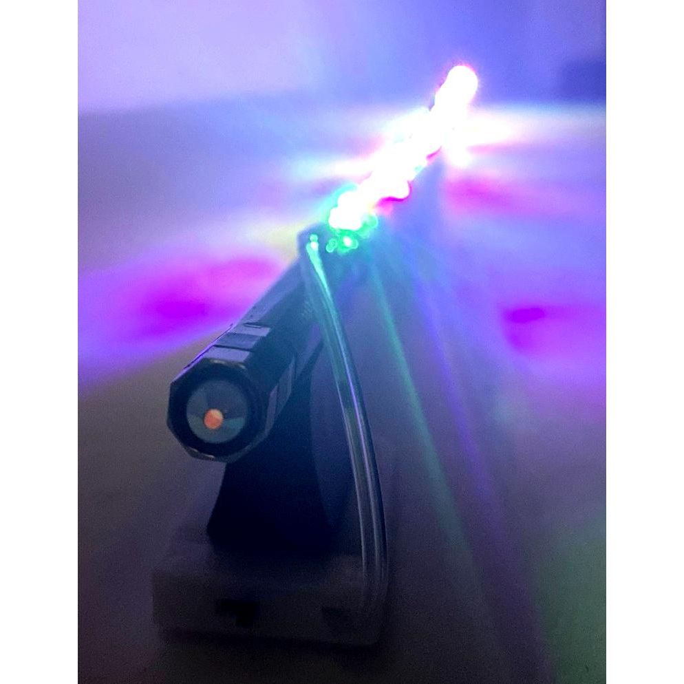 Rozanna's Multi Color Viola Glow Bow with 8 LIGHT SETTINGS