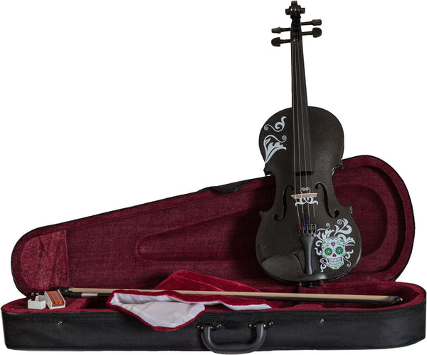Cinco de Mayo Black Glitter Violin Outfit `1/2