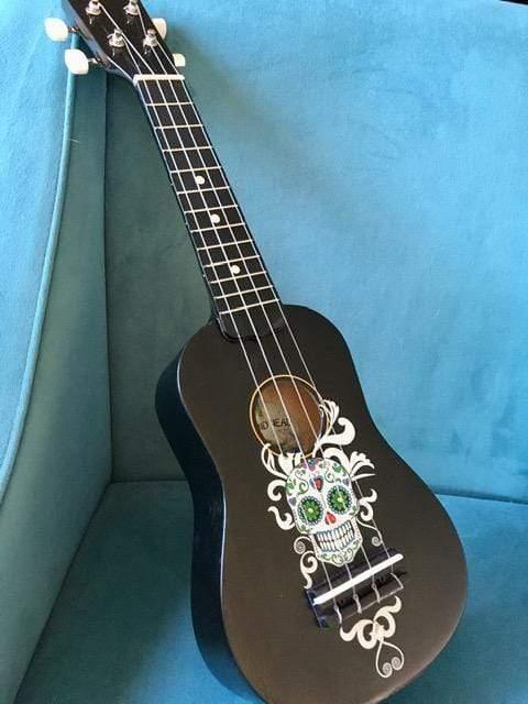 Rozanna's Sugar Skull Mariachi Ukulele