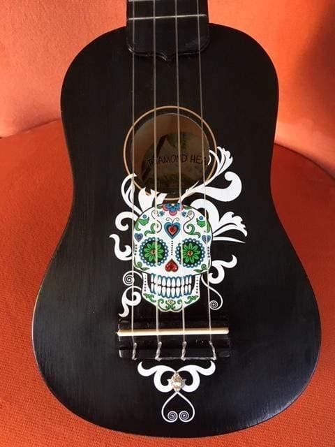 Rozanna's Sugar Skull Mariachi Ukulele
