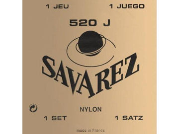 Savarez 520J Traditional Classical Guitar Strings very High Tension