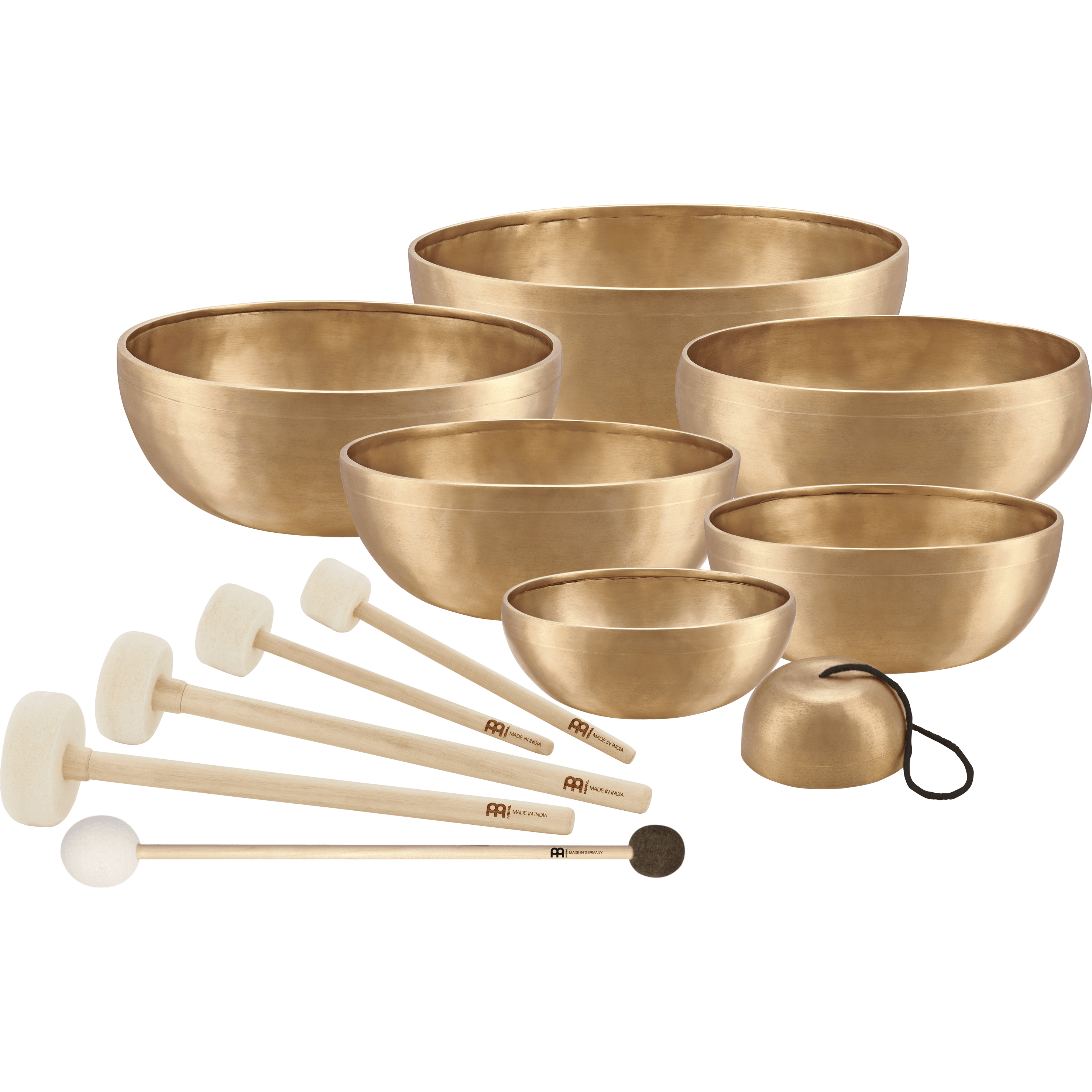 Chakra Metal Singing Bowl Set - 7 Handmade Sound Healing Bowls