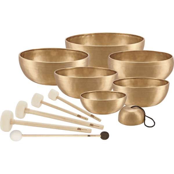 Chakra Metal Singing Bowl Set - 7 Handmade Sound Healing Bowls