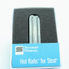Seymour Duncan SHR-1b Hot Rails for Strat bridge pickup, black, front