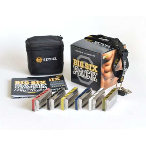 SEYDEL BIG SIX PACK - Harmonicas - El Cajon Guitars and Music