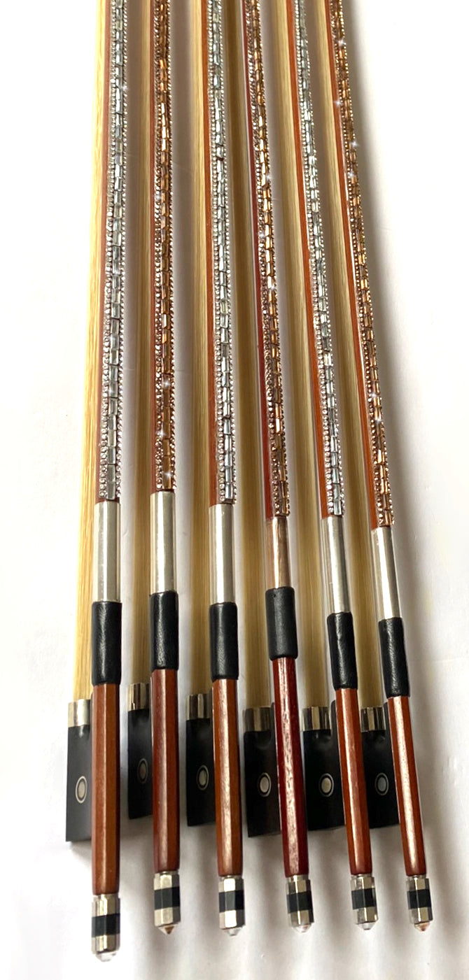 Rozanna's Bling Gold Violin Bow